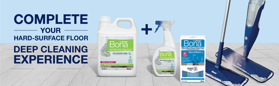 Complete your deep clean experience with a Bona Spray Mop