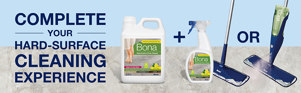 Complete your hard- surface cleaning experience