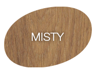 Oak floor treated with Bona Craft Oil Misty