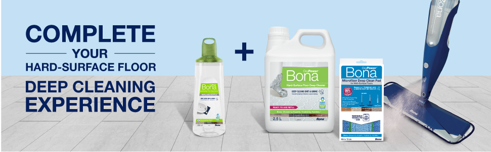 Complete your deep clean experience with a Bona Spray Mop