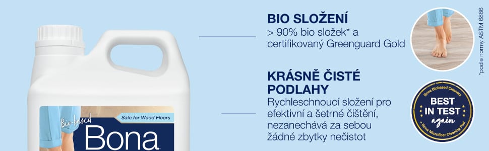 bio-based formula, beautifully clean floors