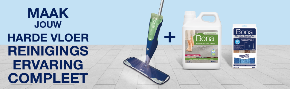 Bona Spray Mop Harde Vloer