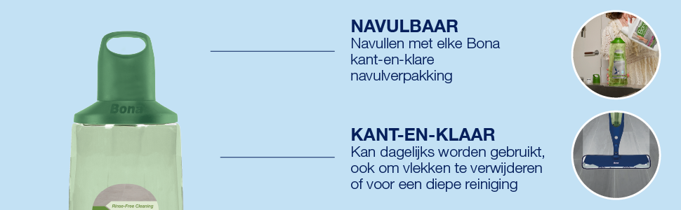 Bona Reiniger Harde Vloeren Biobased Formule