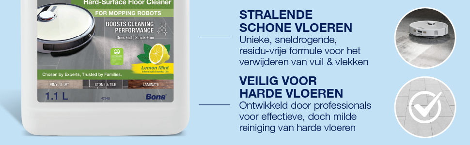 Harde Vloer Reiniger voor DWEILROBOTS