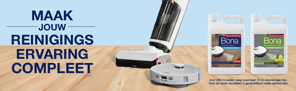 Houten Vloer Reiniger voor DWEILROBOTS
