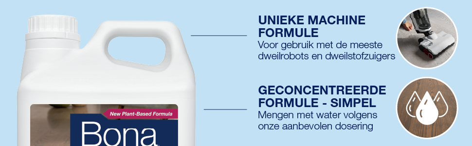 Houten Vloer Reiniger voor DWEILROBOTS