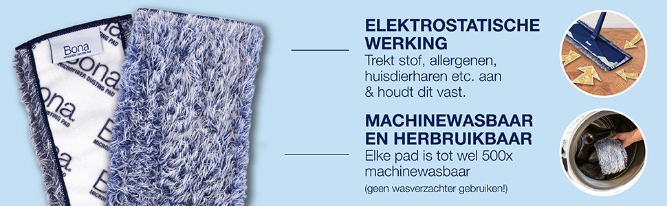 Bona Microfiber Dustin Pad - Stofpad