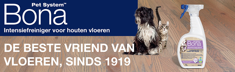 Bona Pet System - intensiefreiniger voor houten vloeren