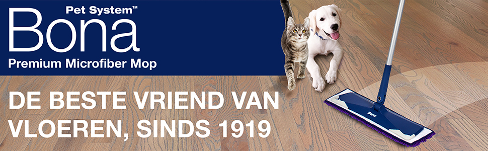 Bona Pet System - Premium Microfiber Mop