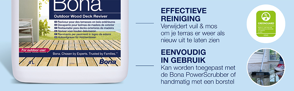 Bona Reviver voor Houten Dekvloeren