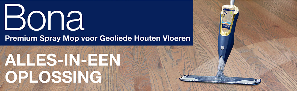 Bona Spray Mop voor Geoliede Houten Vloeren